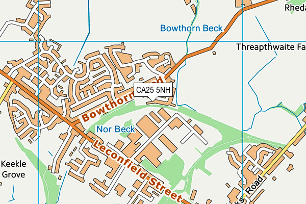 CA25 5NH map - OS VectorMap District (Ordnance Survey)