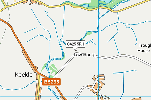 CA25 5RH map - OS VectorMap District (Ordnance Survey)