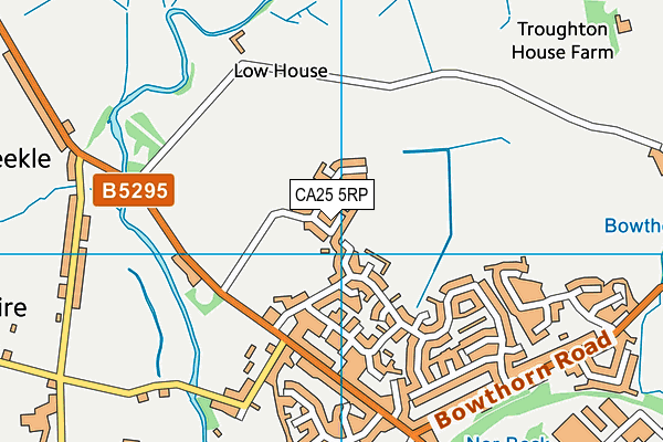 CA25 5RP map - OS VectorMap District (Ordnance Survey)