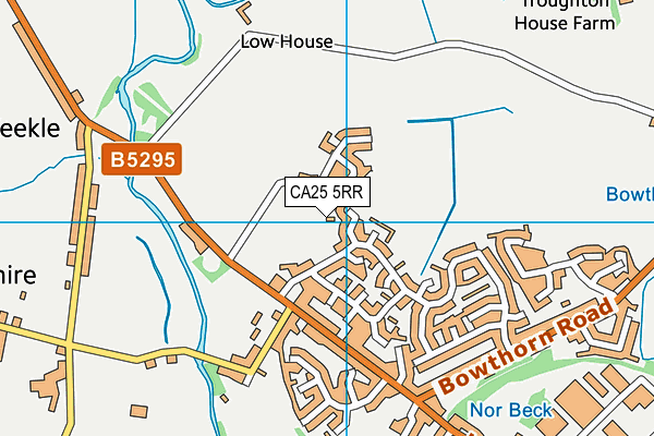 CA25 5RR map - OS VectorMap District (Ordnance Survey)