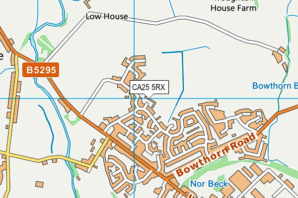 CA25 5RX map - OS VectorMap District (Ordnance Survey)