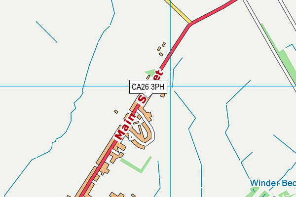 CA26 3PH map - OS VectorMap District (Ordnance Survey)