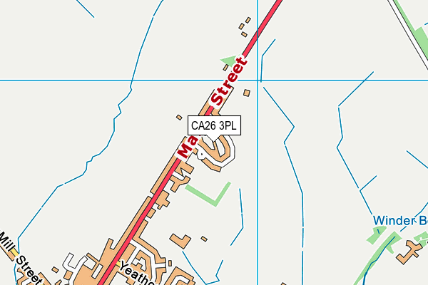 CA26 3PL map - OS VectorMap District (Ordnance Survey)