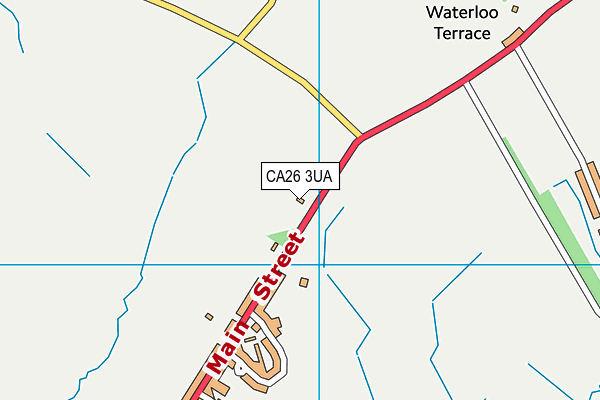 CA26 3UA map - OS VectorMap District (Ordnance Survey)