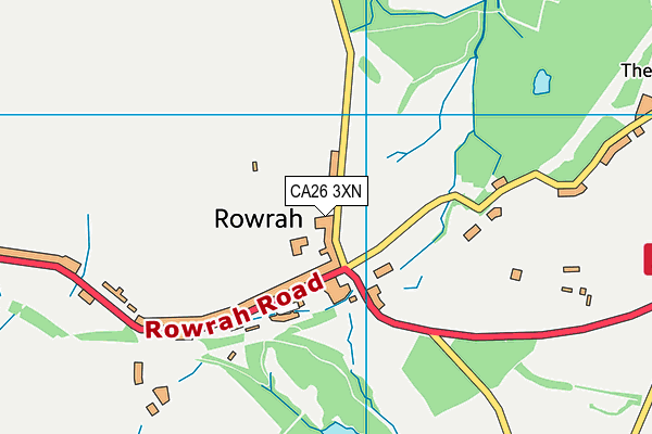 CA26 3XN map - OS VectorMap District (Ordnance Survey)