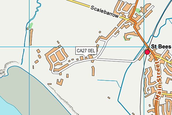 CA27 0EL map - OS VectorMap District (Ordnance Survey)