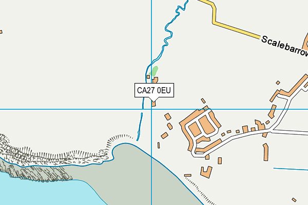 CA27 0EU map - OS VectorMap District (Ordnance Survey)