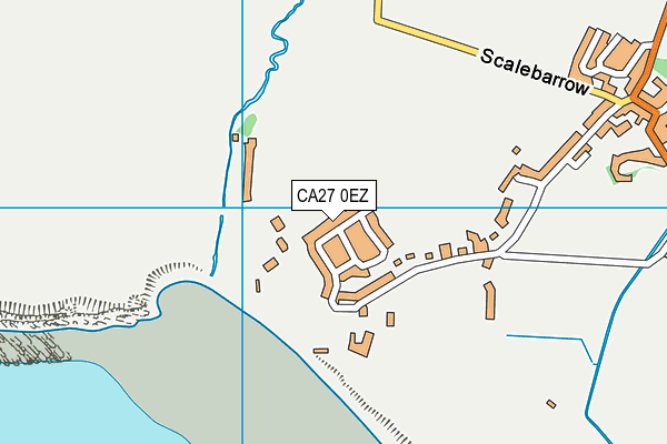 CA27 0EZ map - OS VectorMap District (Ordnance Survey)