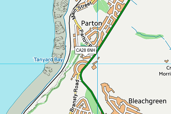 CA28 6NH map - OS VectorMap District (Ordnance Survey)