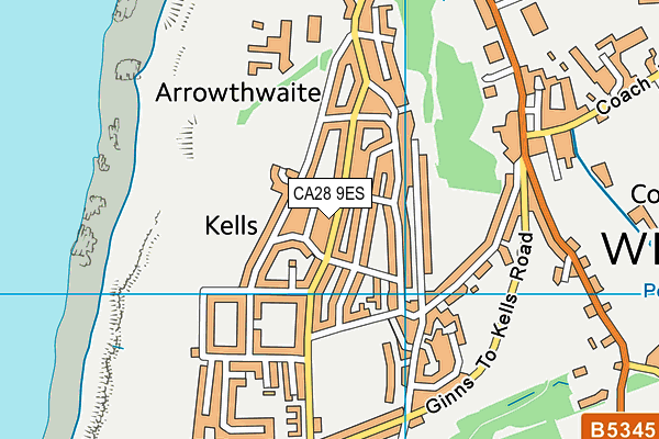 Map of CONNOR SMITH ELECTRICAL LTD at district scale