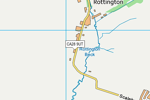 CA28 9UT map - OS VectorMap District (Ordnance Survey)