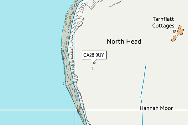 CA28 9UY map - OS VectorMap District (Ordnance Survey)