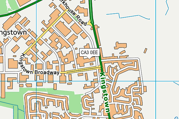 CA3 0EE map - OS VectorMap District (Ordnance Survey)