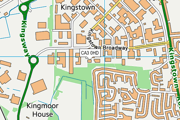 CA3 0HD map - OS VectorMap District (Ordnance Survey)