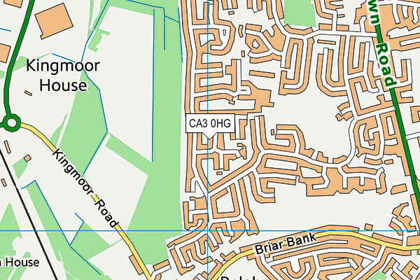 CA3 0HG map - OS VectorMap District (Ordnance Survey)