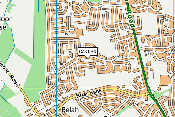 CA3 0HN map - OS VectorMap District (Ordnance Survey)