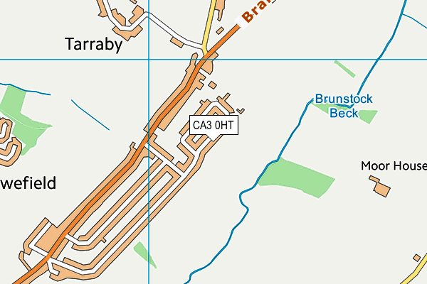 CA3 0HT map - OS VectorMap District (Ordnance Survey)