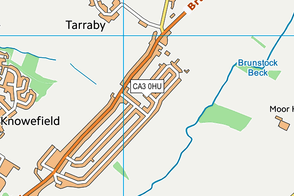 CA3 0HU map - OS VectorMap District (Ordnance Survey)