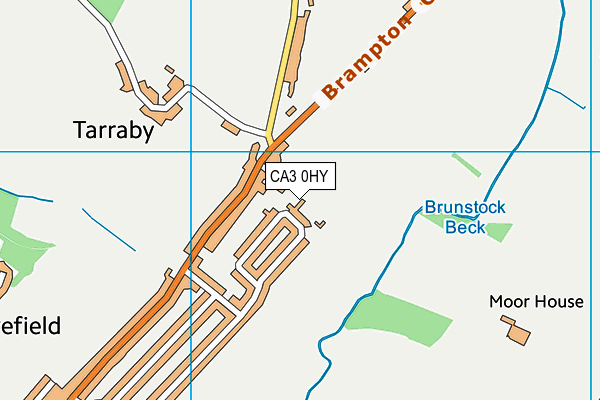 CA3 0HY map - OS VectorMap District (Ordnance Survey)