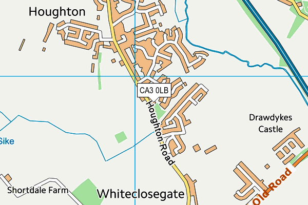 CA3 0LB map - OS VectorMap District (Ordnance Survey)