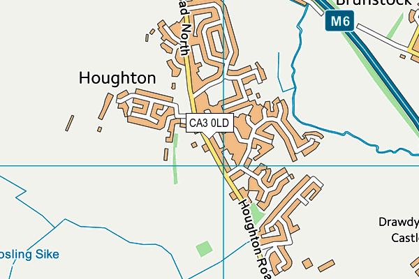 CA3 0LD map - OS VectorMap District (Ordnance Survey)