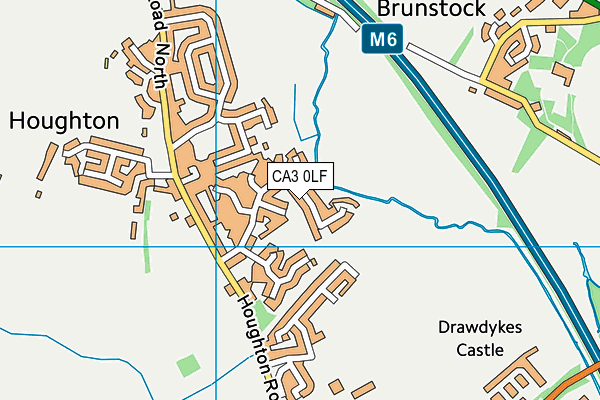 CA3 0LF map - OS VectorMap District (Ordnance Survey)