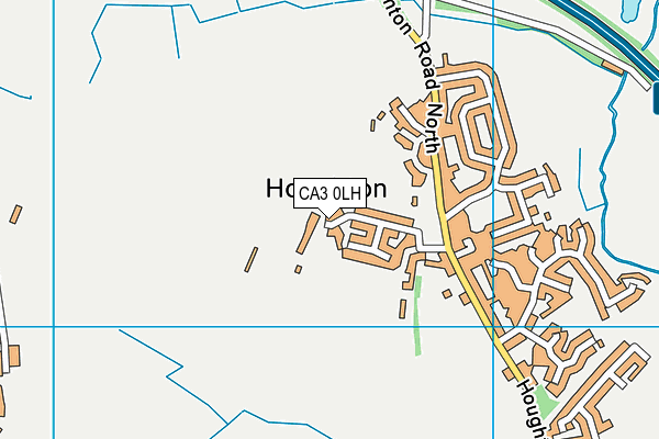 CA3 0LH map - OS VectorMap District (Ordnance Survey)