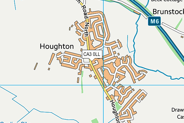 CA3 0LL map - OS VectorMap District (Ordnance Survey)