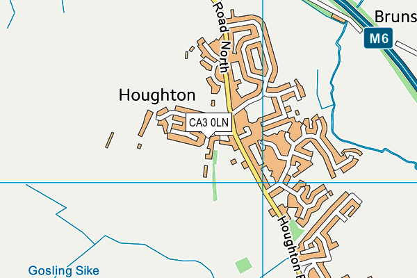 CA3 0LN map - OS VectorMap District (Ordnance Survey)