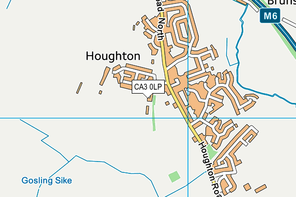 CA3 0LP map - OS VectorMap District (Ordnance Survey)