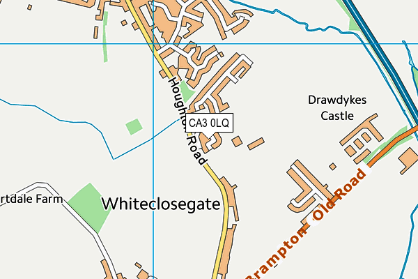 CA3 0LQ map - OS VectorMap District (Ordnance Survey)