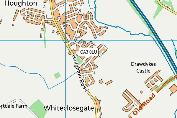 CA3 0LU map - OS VectorMap District (Ordnance Survey)