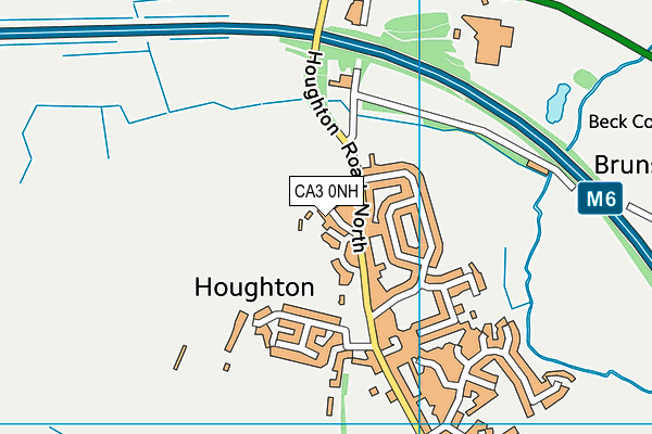 CA3 0NH map - OS VectorMap District (Ordnance Survey)