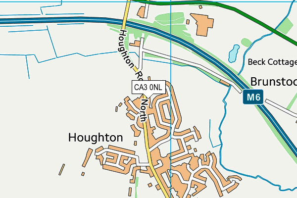 CA3 0NL map - OS VectorMap District (Ordnance Survey)