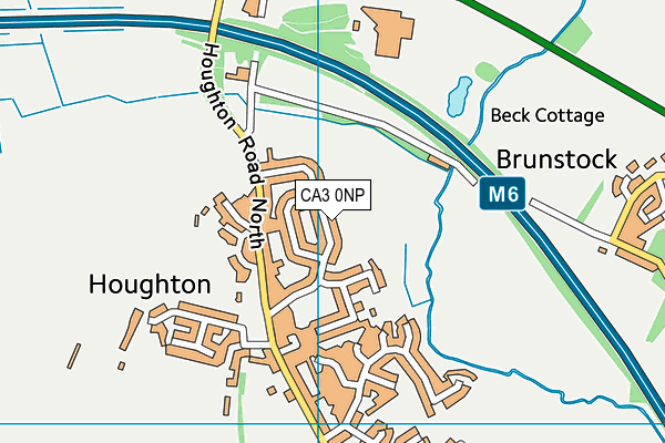 CA3 0NP map - OS VectorMap District (Ordnance Survey)