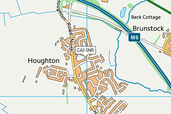 CA3 0NR map - OS VectorMap District (Ordnance Survey)