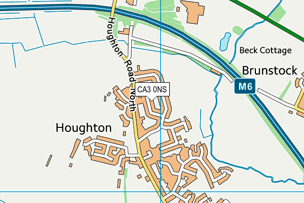 CA3 0NS map - OS VectorMap District (Ordnance Survey)