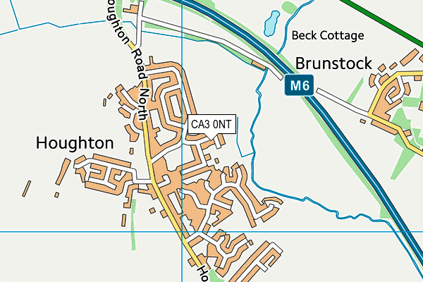 CA3 0NT map - OS VectorMap District (Ordnance Survey)