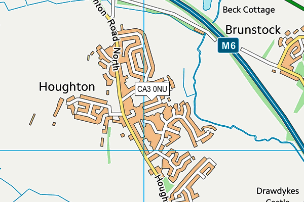 CA3 0NU map - OS VectorMap District (Ordnance Survey)