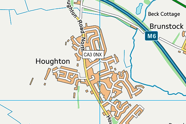 CA3 0NX map - OS VectorMap District (Ordnance Survey)