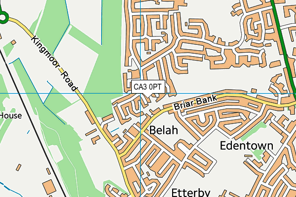 CA3 0PT map - OS VectorMap District (Ordnance Survey)