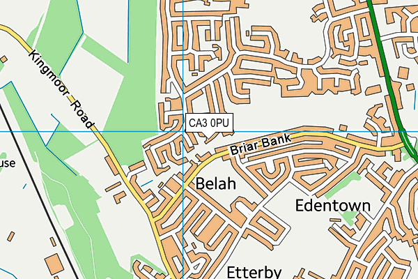 CA3 0PU map - OS VectorMap District (Ordnance Survey)