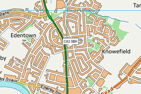 CA3 9BH map - OS VectorMap District (Ordnance Survey)