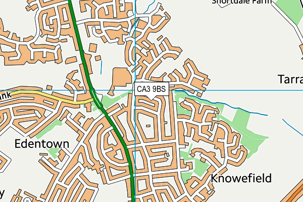 CA3 9BS map - OS VectorMap District (Ordnance Survey)