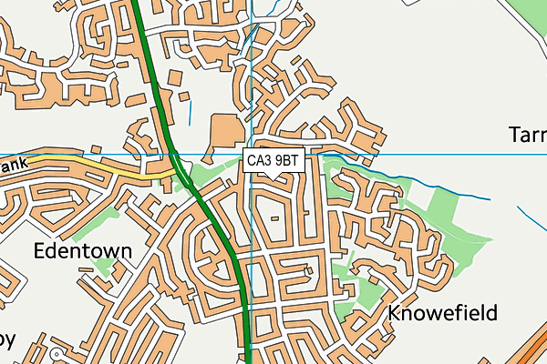 CA3 9BT map - OS VectorMap District (Ordnance Survey)