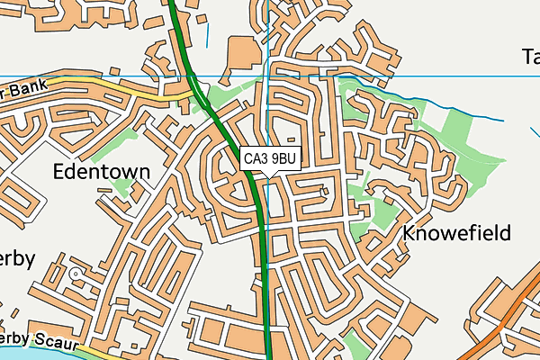 CA3 9BU map - OS VectorMap District (Ordnance Survey)