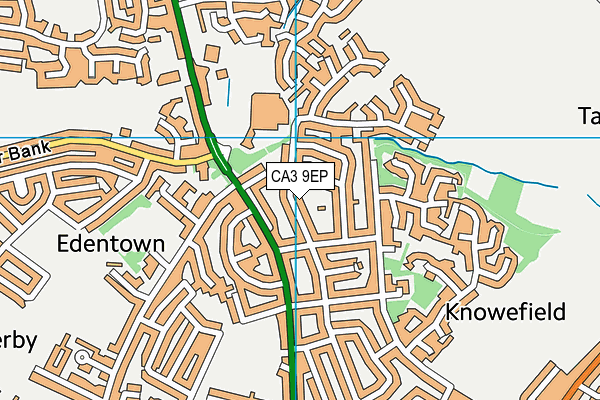 CA3 9EP map - OS VectorMap District (Ordnance Survey)