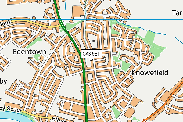 CA3 9ET map - OS VectorMap District (Ordnance Survey)