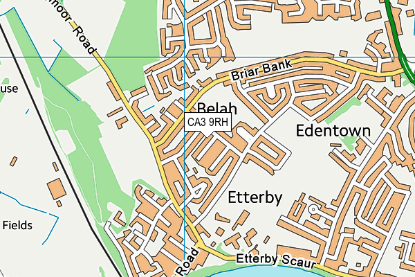 CA3 9RH map - OS VectorMap District (Ordnance Survey)
