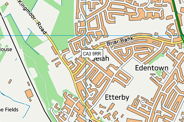CA3 9RR map - OS VectorMap District (Ordnance Survey)